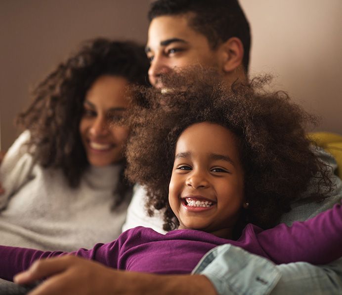 Young family